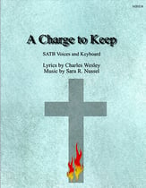 A Charge to Keep SATB choral sheet music cover